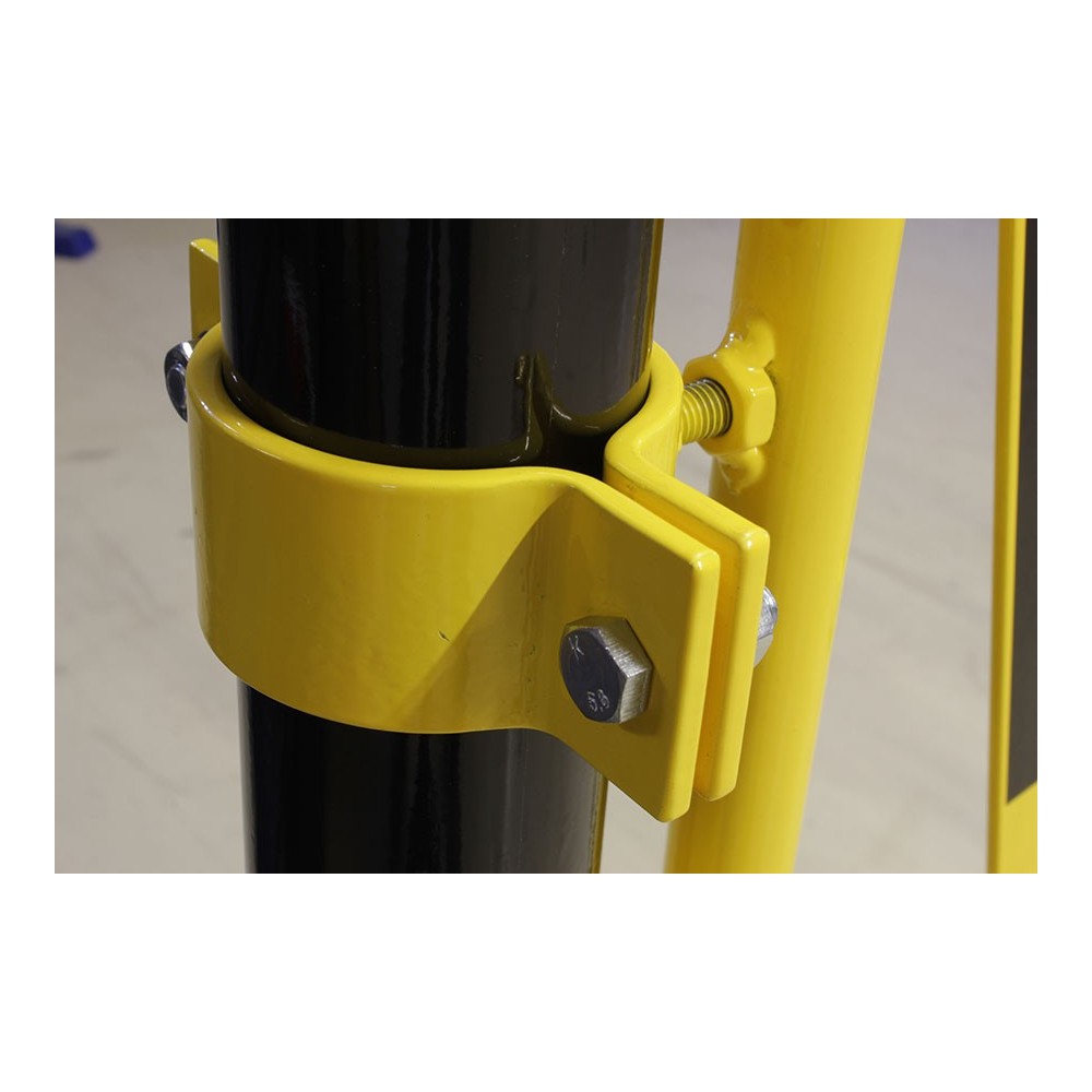 Barrière extensible pour poteau