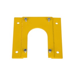 Plaque de fixation 120 × 195 mm pour platine mobile