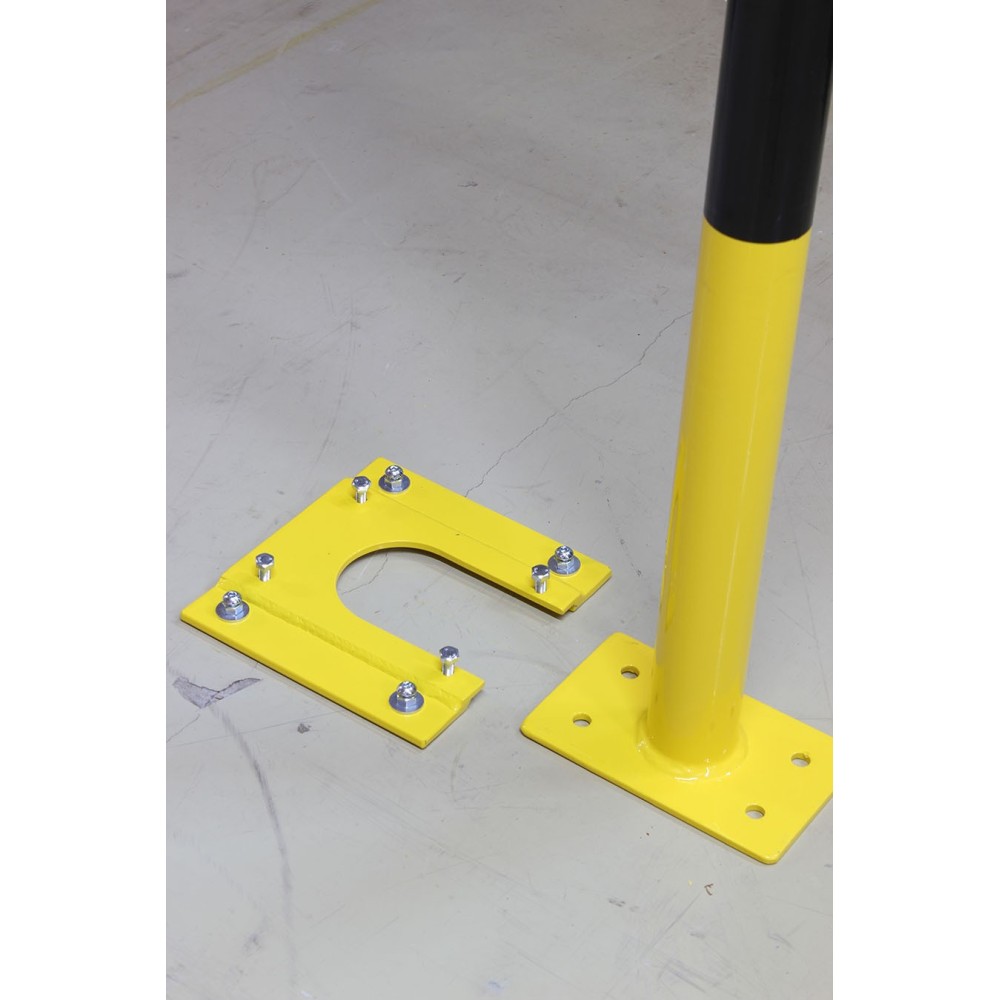 Plaque de fixation 120 × 195 mm pour platine mobile