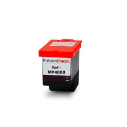 Photo de la cartouche à tête d'impression pour l'imprimante multicolore en réseau MP4000 de Préventimark.