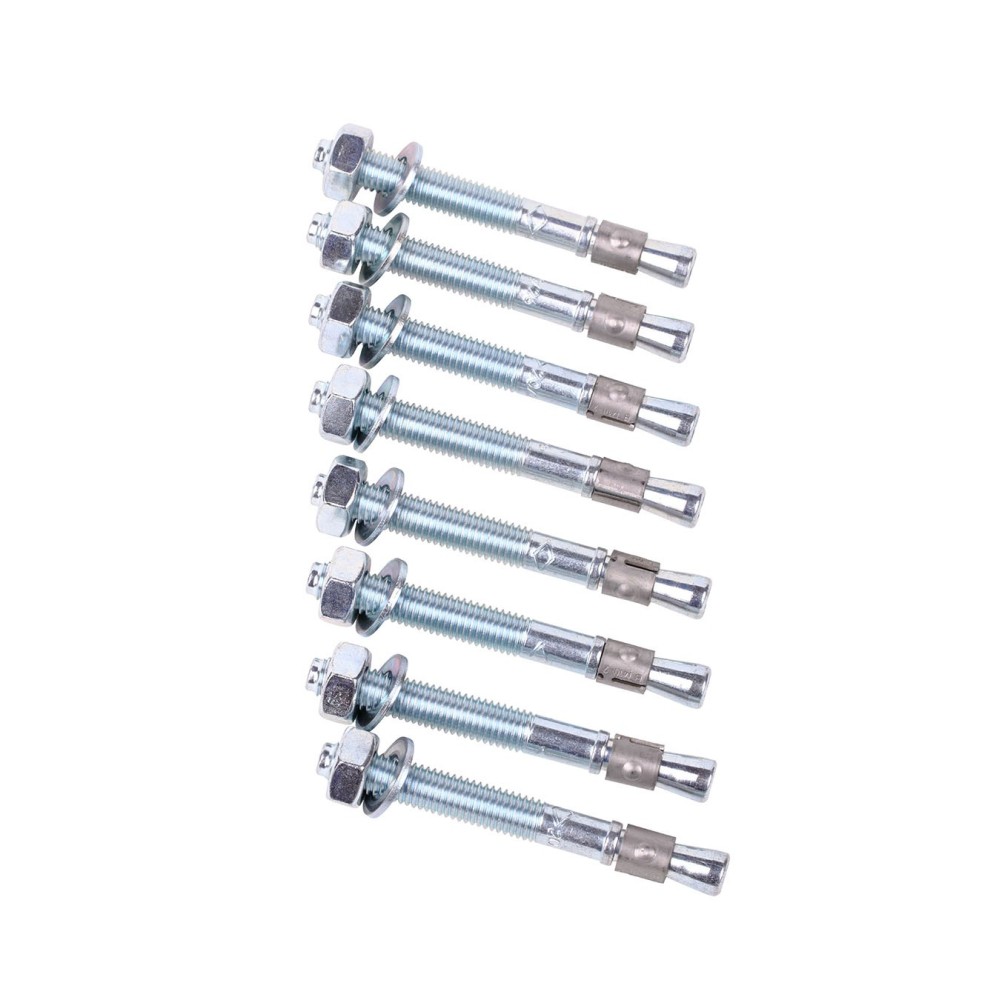 Kit de 8 chevilles à goujon galvanisées 95 mm, Ø 10 mm