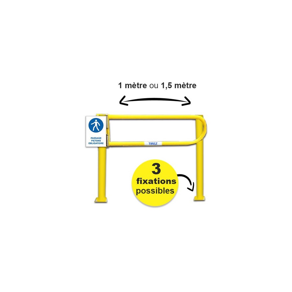 Barrières modulables stop