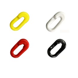 Anneau brisé PE Diam 8 en sachet de 10 unités pour vos poteaux de protection
