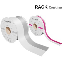 Etiquette de marquage et d'identification de racks et palettiers, modèle C