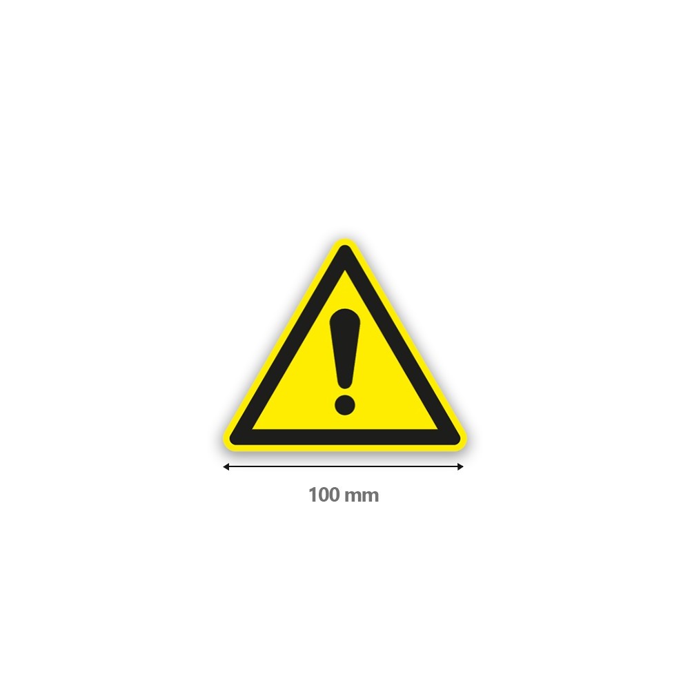 Rouleau pictogrammes Danger préimprimés et prédécoupés