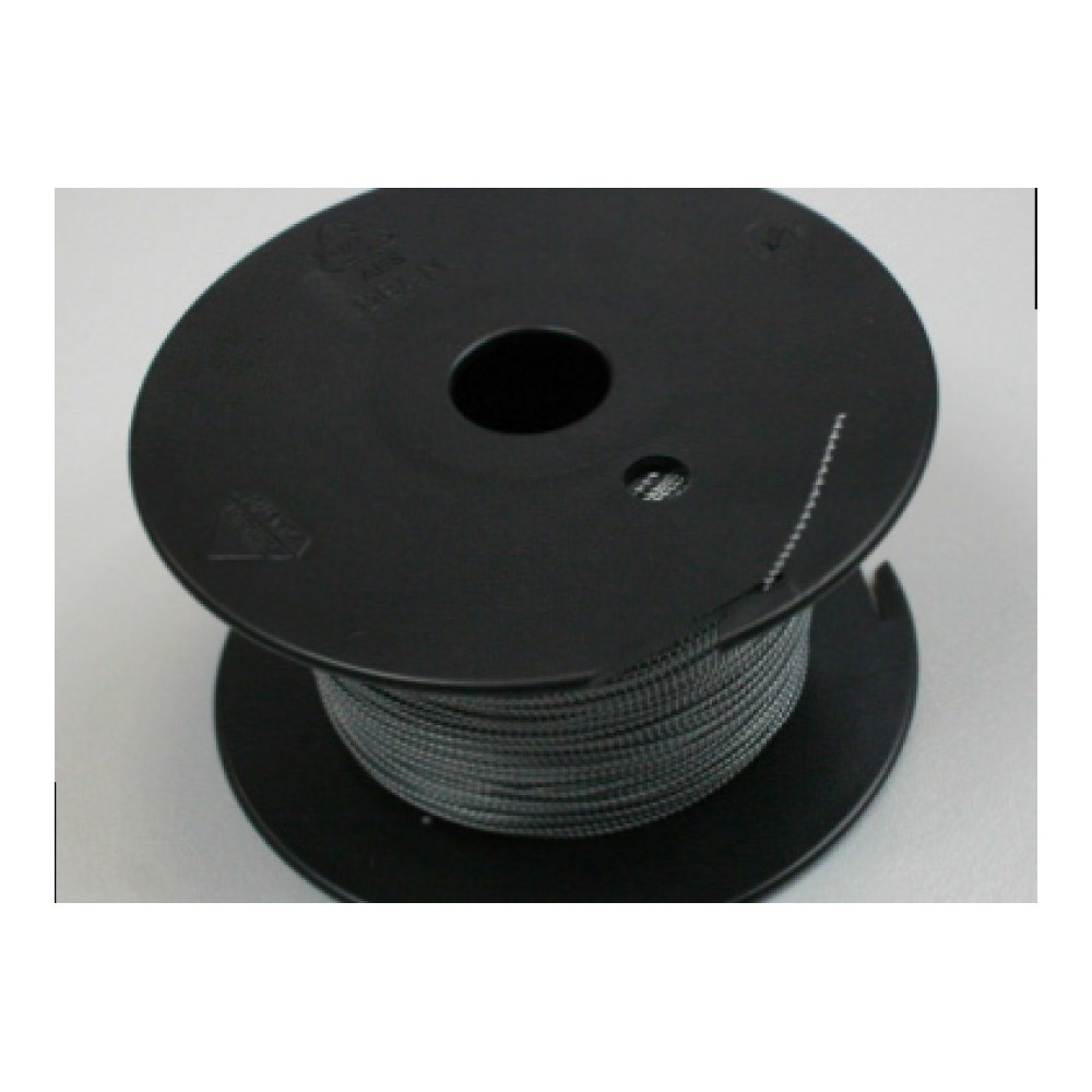 Bobine de fil perlé galvanisé, Ø 1 mm, 100 m