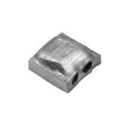 Plombs de scellé en aluminium, 8,5 × 8,5 mm