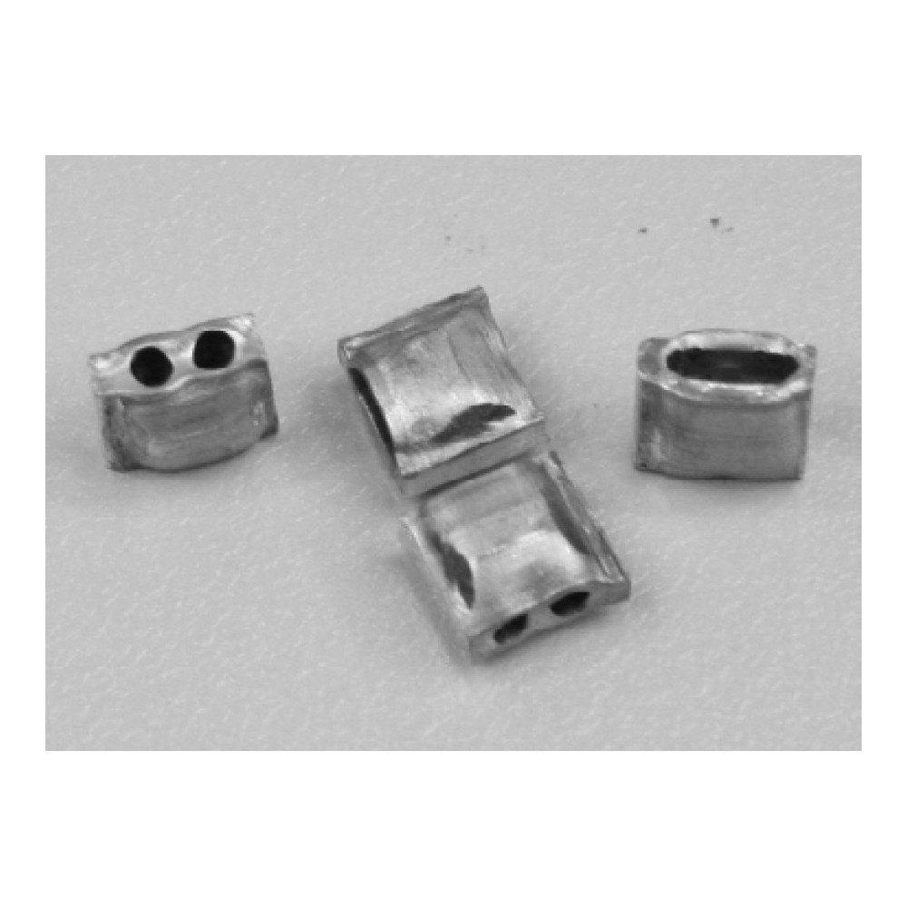 Plombs de scellé en aluminium, 8,5 × 8,5 mm