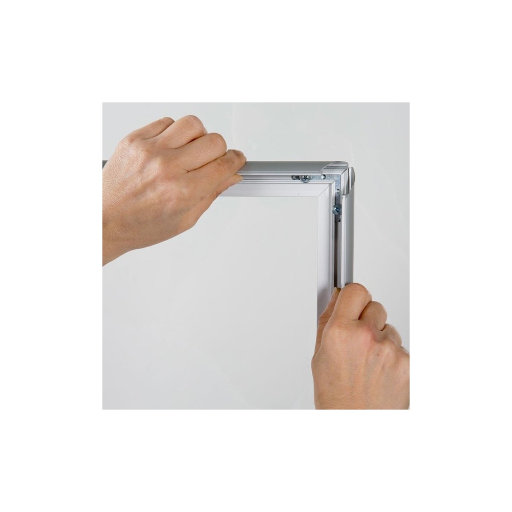 Cadres Clic-Clac double-faces pour vitrines