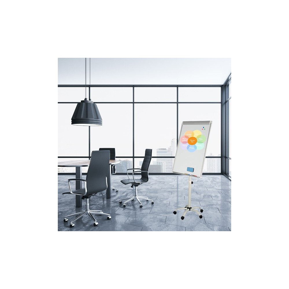 Chevalet Paperboard mobile pied en étoile
