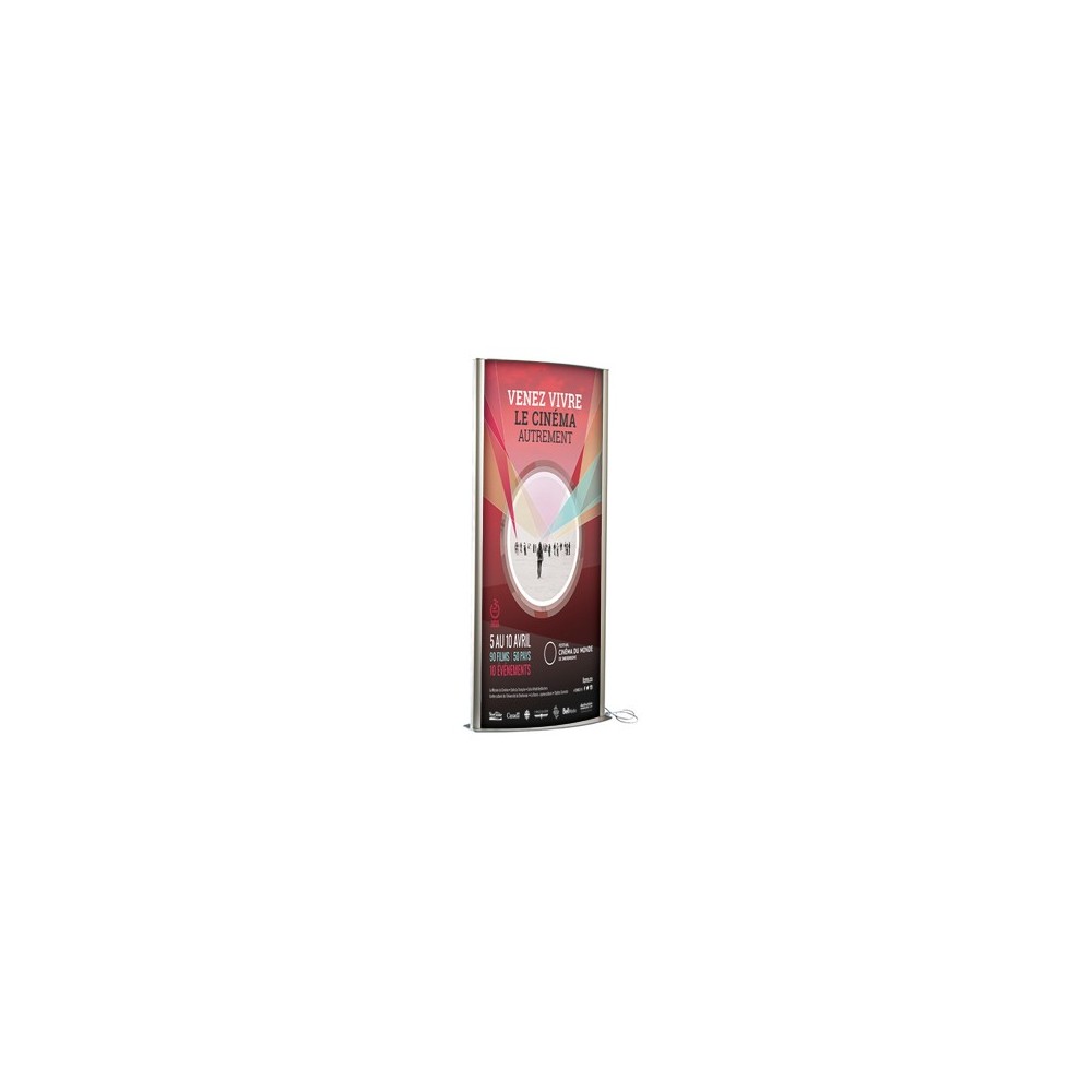 Totems lumineux double-face