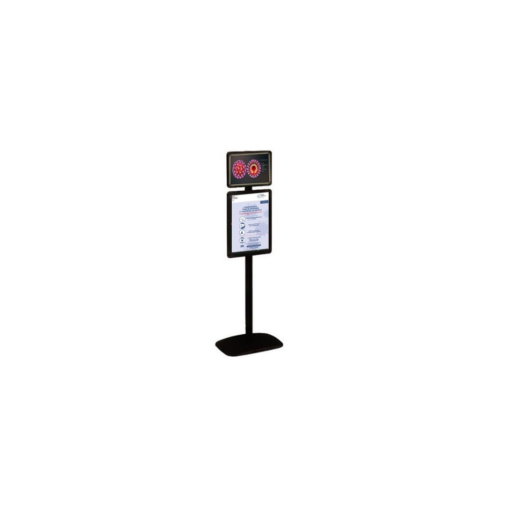 Porte-affiches Cadro-Clic sur pied - Hauteur 158 cm