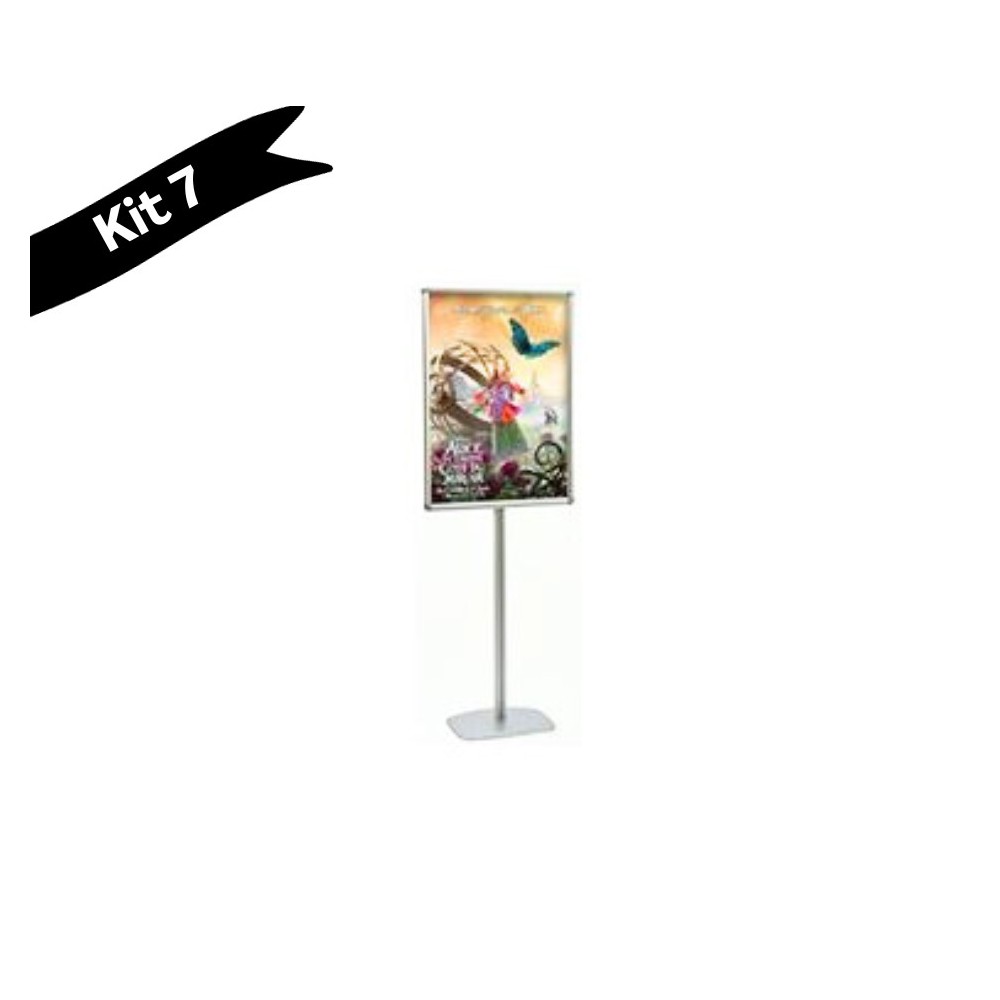Porte-affiches Cadro-Clic sur pied