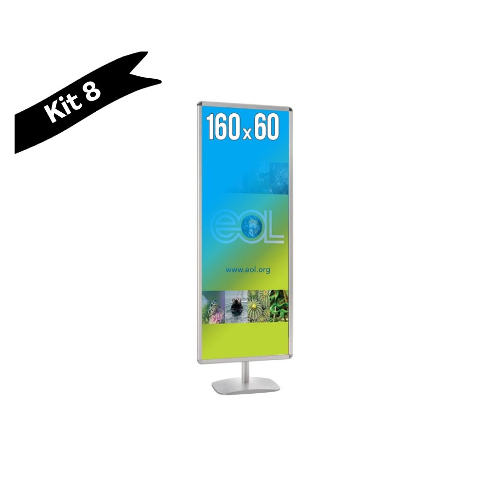 Porte-affiches Cadro-Clic sur pied