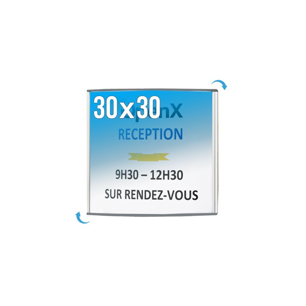 Plaques signalétiques Premium AluSign