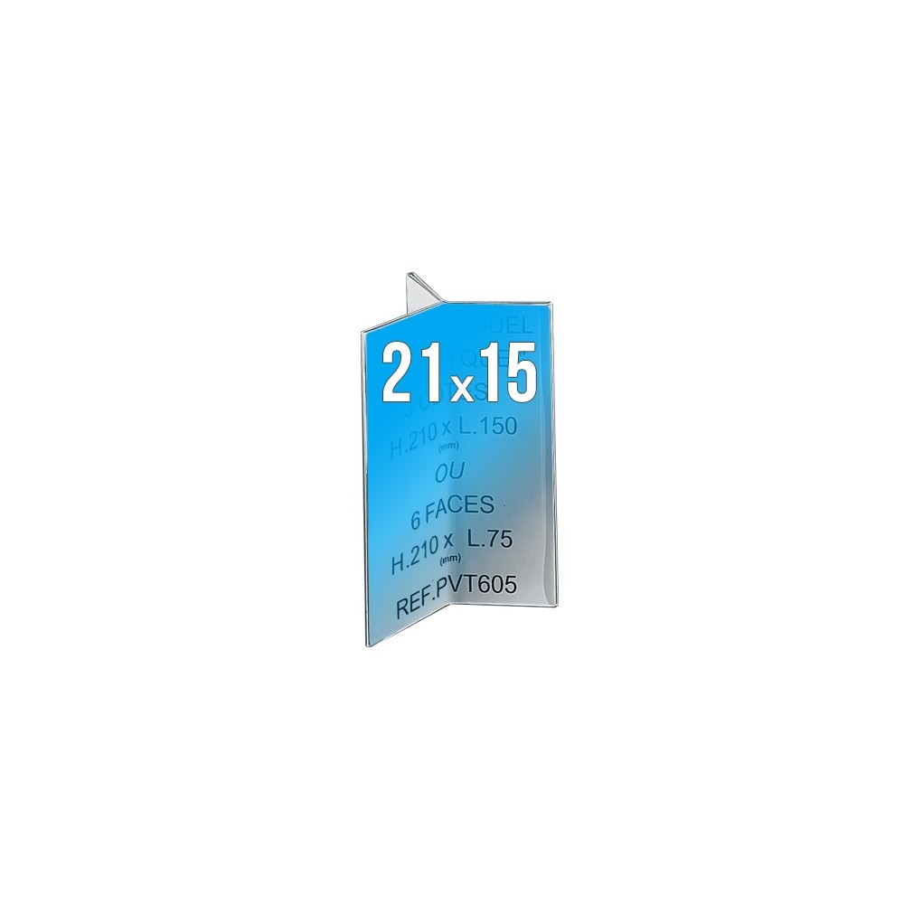 Porte-visuels / Porte-menus triptyques