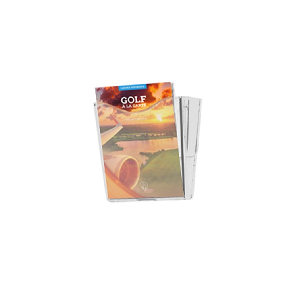 Présentoirs muraux à brochures superposables