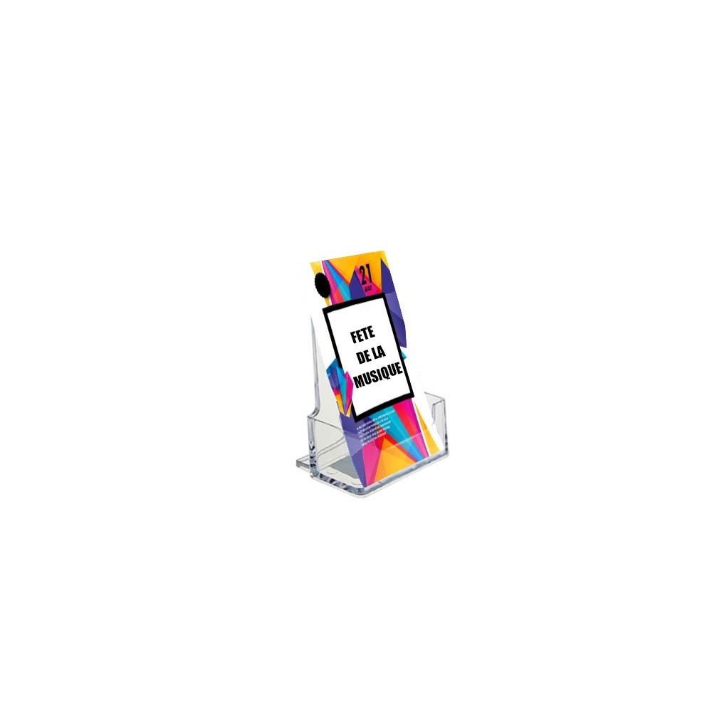 Porte-cartes de visite comptoir