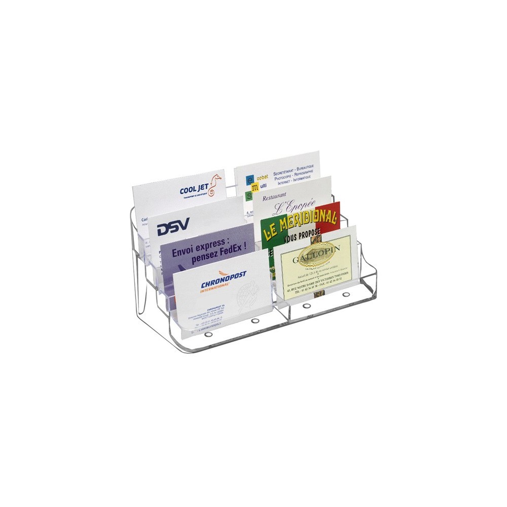 Porte-cartes de visite comptoir