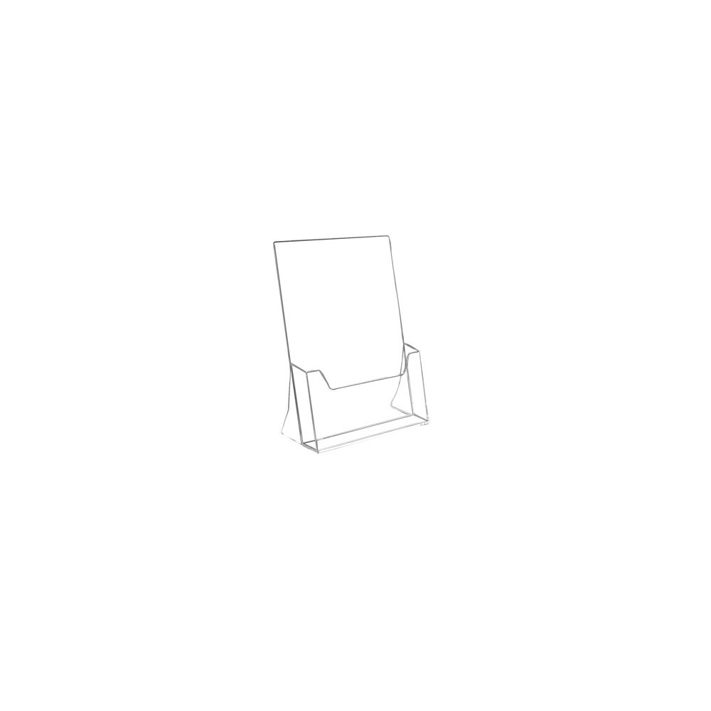 Porte-brochures de comptoir simple-case