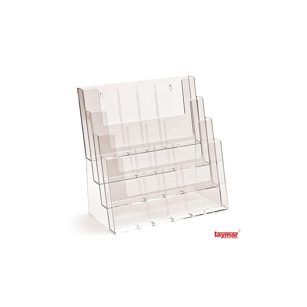Porte-brochures de comptoir multi-cases