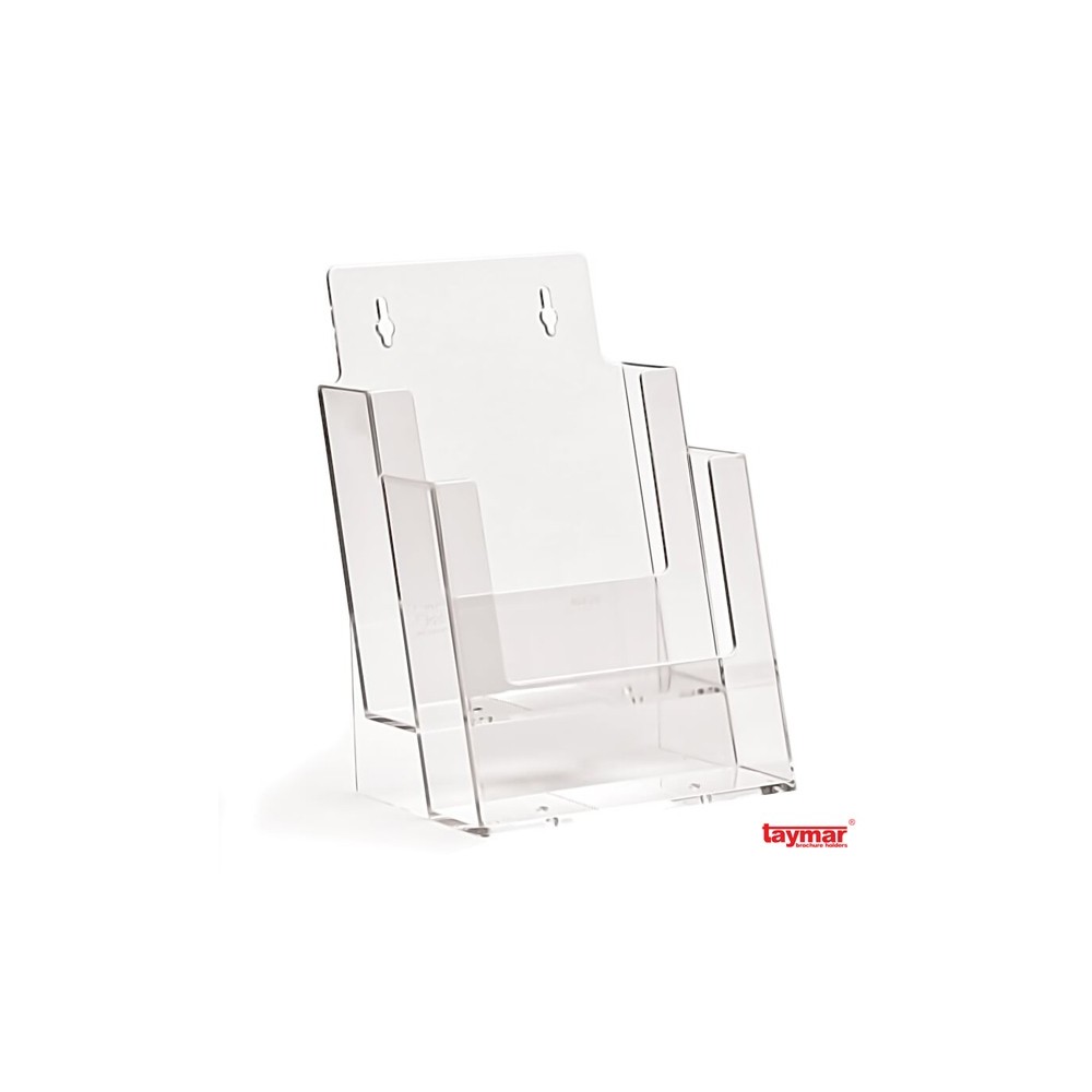 Porte-brochures de comptoir multi-cases