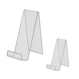 Chevalets support-livres plexi