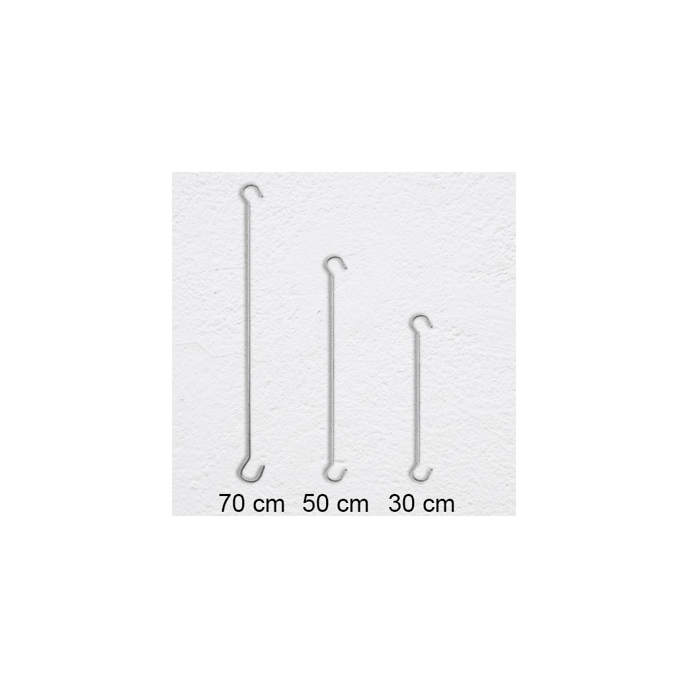 Double crochet de fixation, 30, 50 ou 70 cm