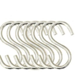 Lot de 50 crochets de suspension en S