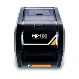 Photo de l'imprimante à transfert thermique MP100 de face.
