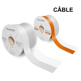 Adhésifs pour impression d'étiquettes pour câblages et câbles, pour imprimantes MP100