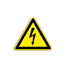 W012 - Electricité, Étiquettes et panneaux de Danger