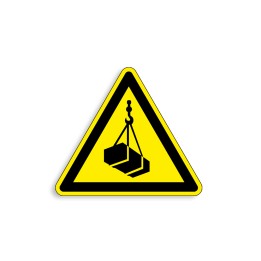 W015 - Charges suspendues, Étiquettes et panneaux de Danger
