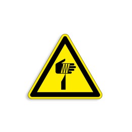 W022 - Elément pointu, Étiquettes et panneaux de Danger