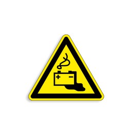 W026 - Charge de la batterie en cours, Étiquettes et panneaux de Danger