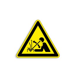 W032 - Déplacement rapide de la pièce à mettre en forme dans une presse plieuse, Étiquettes et panneaux de Danger