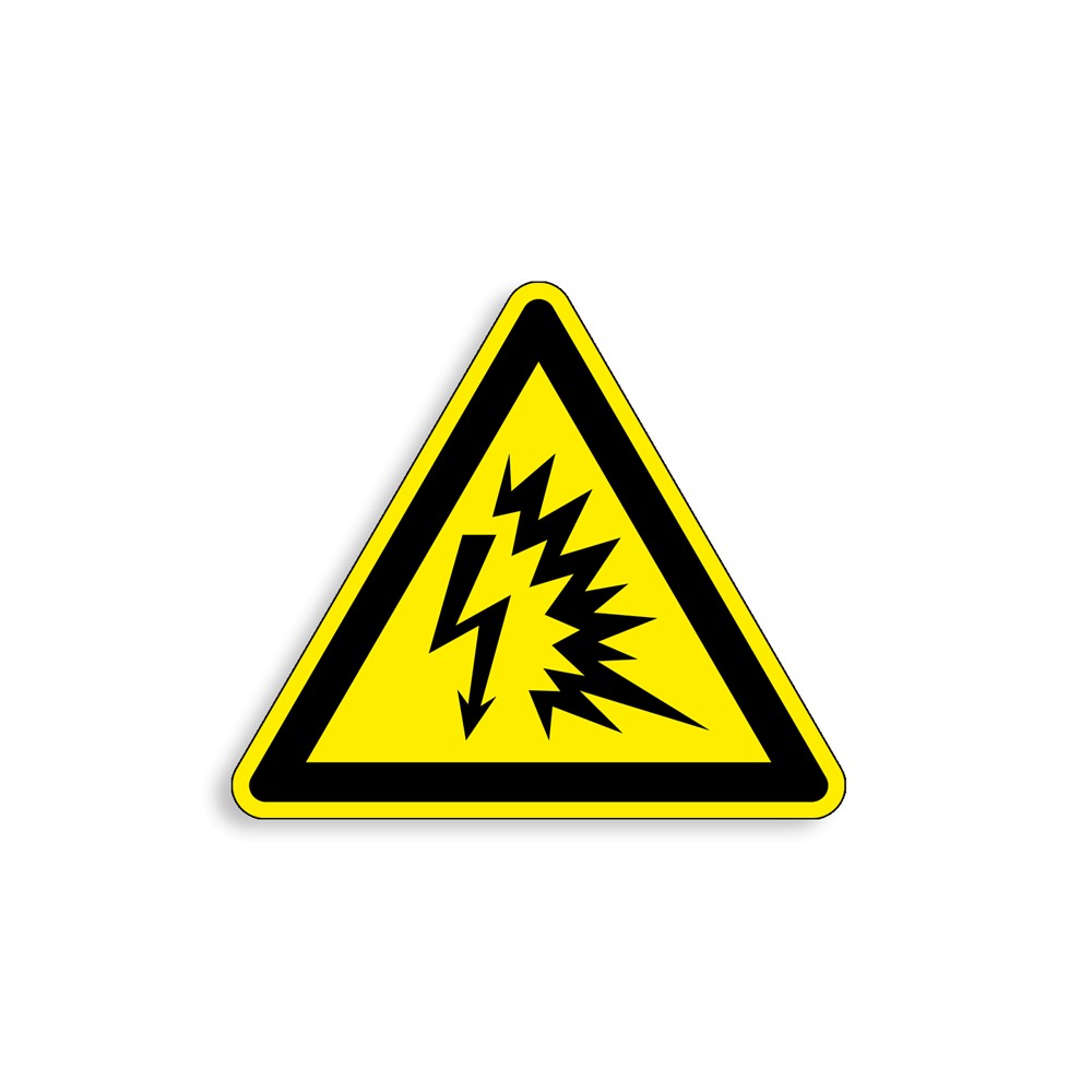 W042 - Danger arc électrique, Étiquettes et panneaux de Danger