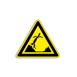W049 - Objets immergés, Étiquettes et panneaux de Danger