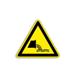 W055 - Évacuation des eaux usées, Étiquettes et panneaux de Danger
