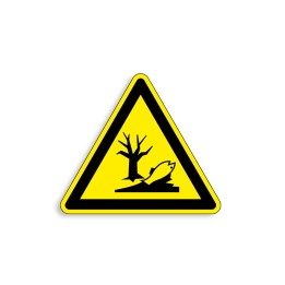 W072 - Danger substance ou mélange présentant un risque pour l'environnement, Étiquettes et panneaux de Danger