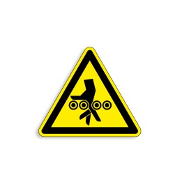 W115 - Attention aux mains, Étiquettes et panneaux de Danger