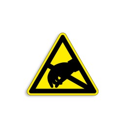 W160 - Electrostatique, Étiquettes et panneaux de Danger