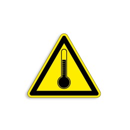 W170 - Haute température, Étiquettes et panneaux de Danger