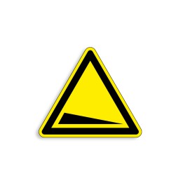 W175 - Pan incliné, Étiquettes et panneaux de Danger