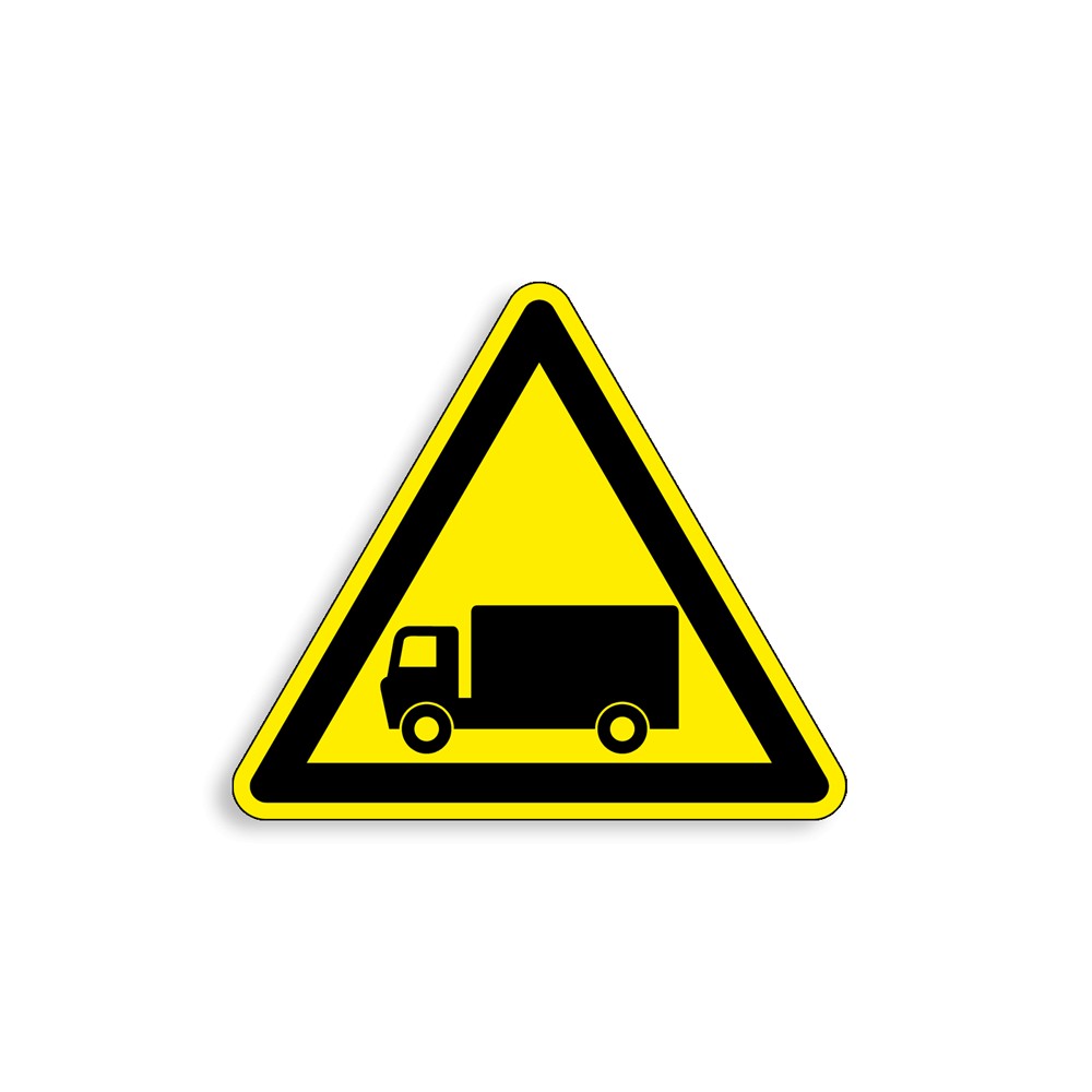 W200 - Poids lourds, Étiquettes et panneaux de Danger