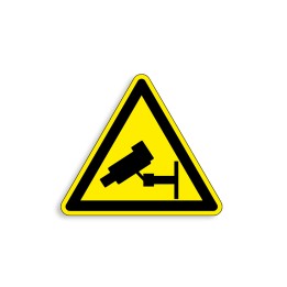W210 - Surveillance vidéo, Étiquettes et panneaux de Danger