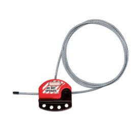 Câble de consignation ajustable - Ø câble 4 mm, 2 longueurs disponibles - Longueur 1,80 m