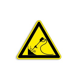 W252 - Nettoyeur haute pression, Étiquettes et panneaux de Danger