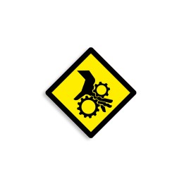 W255 - Attention aux mains, Étiquettes et panneaux de Danger
