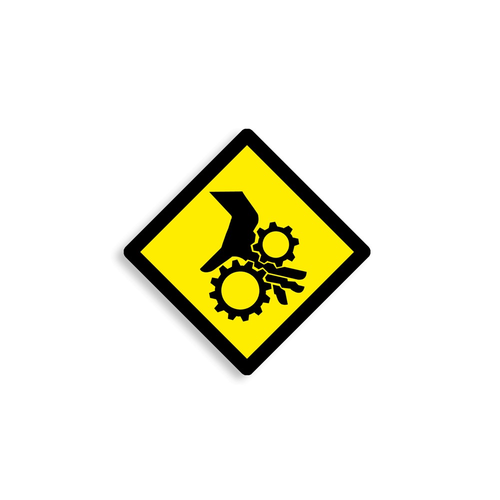 W255 - Attention aux mains, Étiquettes et panneaux de Danger